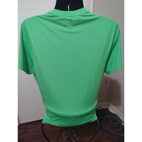 New Ben Hogan Performance Mens Medium M Green T-Shirt Moisture Wicking UPF 30 - Picture 5 of 9